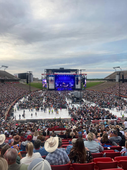 George Straight Concert